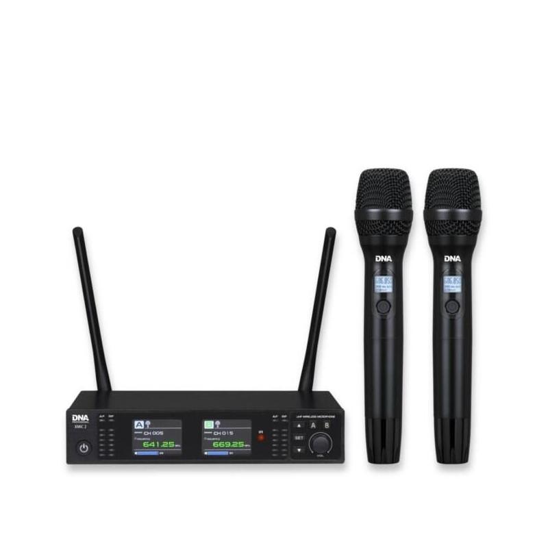 Xmic 2 - Podwójny Zestaw Inalámbrico 2x Mikrofon Doreczny + Odbiornik, Pasmo  Uhf 518-542 Mhz