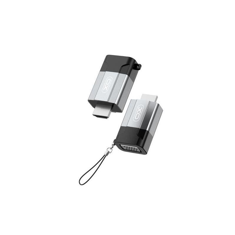 Xo Adaptador Hdmi - Soporta Hasta 1080p - Aluminio - Negro