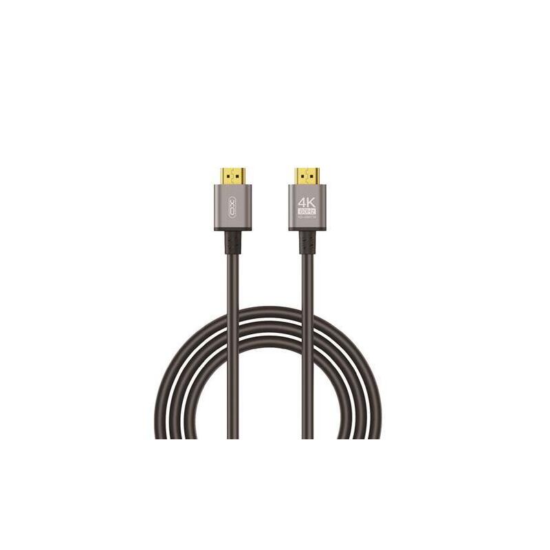 Xo Cable Hdmi 4k - Alta Resolucion - Conexion Estable - Durabilidad Garantizada - Negro