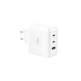 Xo Cargador De Carga Rapida 100w Proteccion De Sobretensiones - Color Blanco