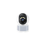 Xo Cr11 Camara De Vigilancia Wifi - Motorizada - Vision Nocturna - 3mpx - Bluetooth - Blanco
