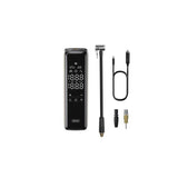 Xo Cz017 Inflador De Aire Portatil - Pantalla Lcd - 3 Bocas - 12v - Negro