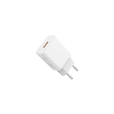 Xo L127tc Cargador De Pared 18w - Usb-A - Cable Usb-A A Usb-C 1m - Blanco