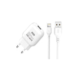 Xo L37 Pack Cargador De Corriente Usb + Cable Usb A Lightning