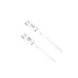 Xo Nbq190 Cable De Carga - Soporta Hasta 60w - Usb-C A Usb-C - Longitud 2m - 5-20v - Blanco