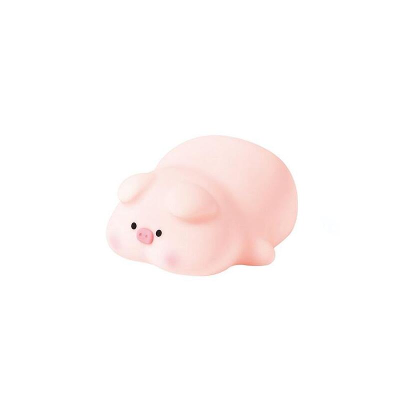 Xo Oz09 Lampara De Noche Soft Pig - Tacto Suave - 2 Intensidades De Luz