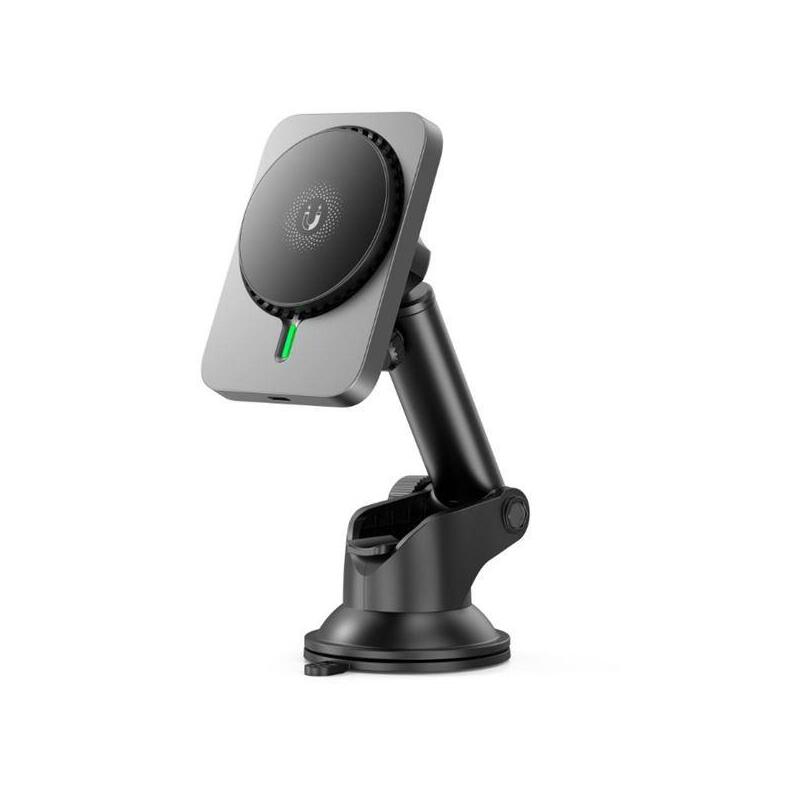Xo Soporte Imantado Con Base De Carga Inalambrica 15w - Color Negro