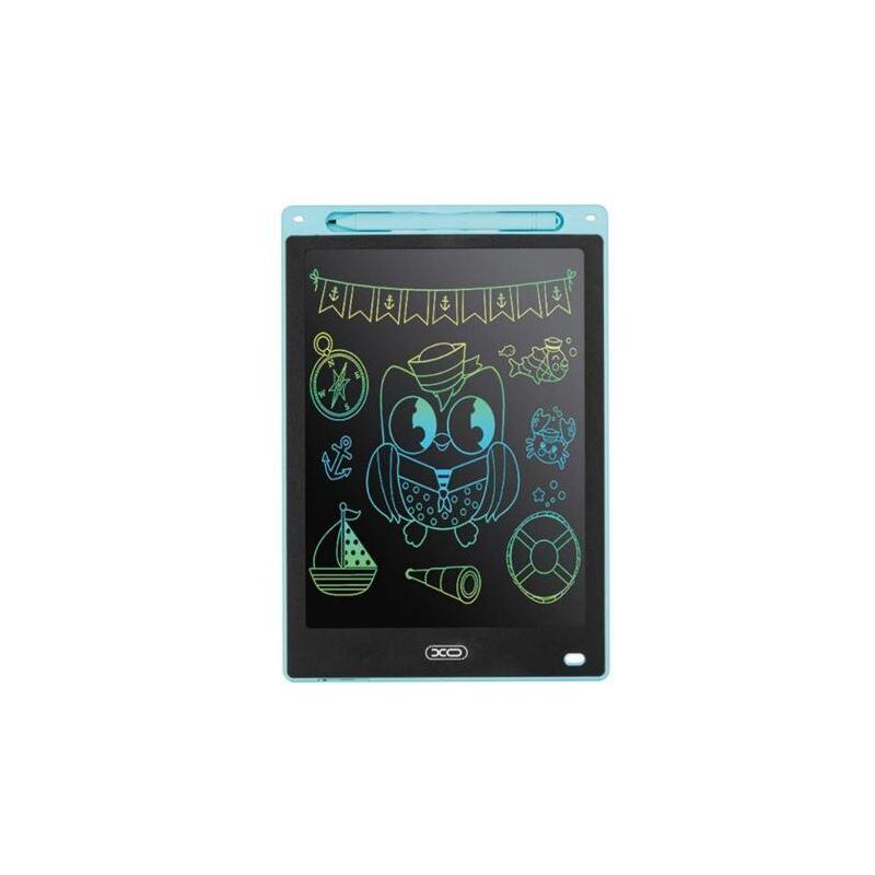 Xo Tableta Digital - Pantalla 10" - Hueco Porta Lapiz - Borrado Con Un Solo Toque - Azul