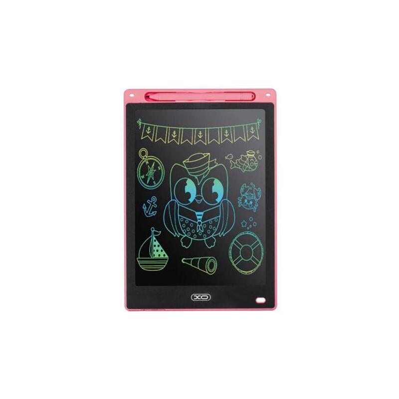 Xo Tableta Digital - Pantalla 10" - Hueco Porta Lapiz - Borrado Con Un Solo Toque - Rosa