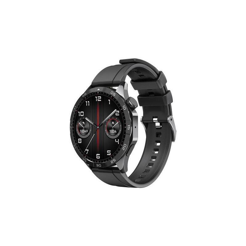 Xo Watch4 Reloj Smartwatch Pantalla Redonda 1.43" Amoled - Llamadas Bt - Multideporte - Ip68 - Negro