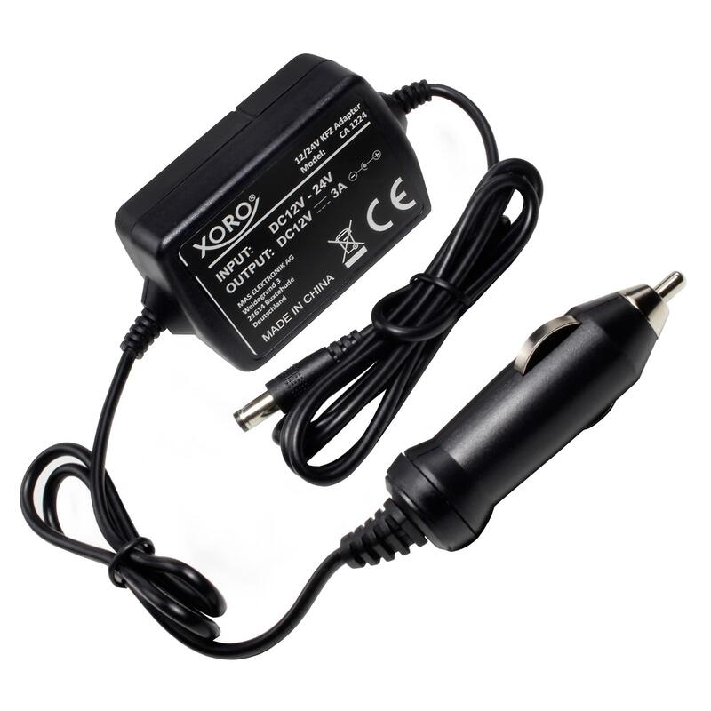 Xoro Ca1224 Kfz Adaptador Tv & Receiver 12 24v Mabilisiert
