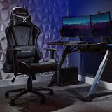 Xrocker Gaming Brostuhl Negro 3d-Armlehne Komfortkissen 100kg