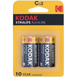 Kodak Xtralife Pila Alcalina C Lr14 Blister*2