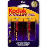 Kodak Xtralife Pila Alcalina D Lr20 Blister*2
