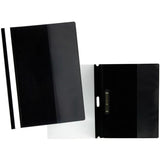 Yes Dossier Con Fastener - Capacidad 30 Hojas A4 - Polipropileno Transparente - Negro