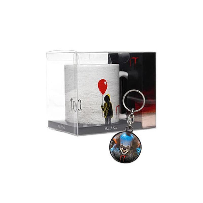 You'Ll Float Too Taza + Regalo Llavero Metalico It