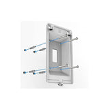 Z Cambium Cnpilot Xv2-22h   E430h Wall Bracket For Generic Wall Mounting Of Ap