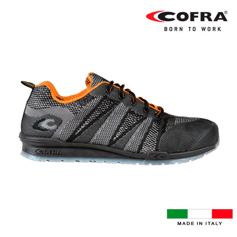 Zapatos De Proteccion Cofra Fluent Black S1 Talla 41