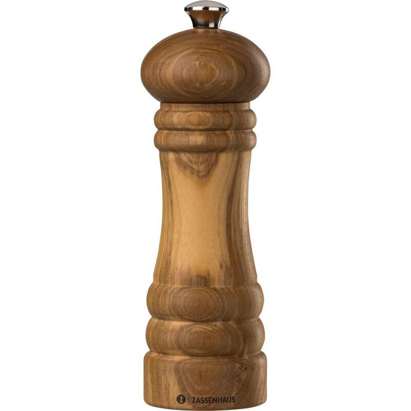 Zassenhaus Molinillo Salt Mill Berlin Olive Wood, 18 Cm