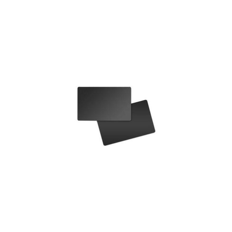 Card Food Safe Pvc 30 Mil Black/Black Matte (500 Box)