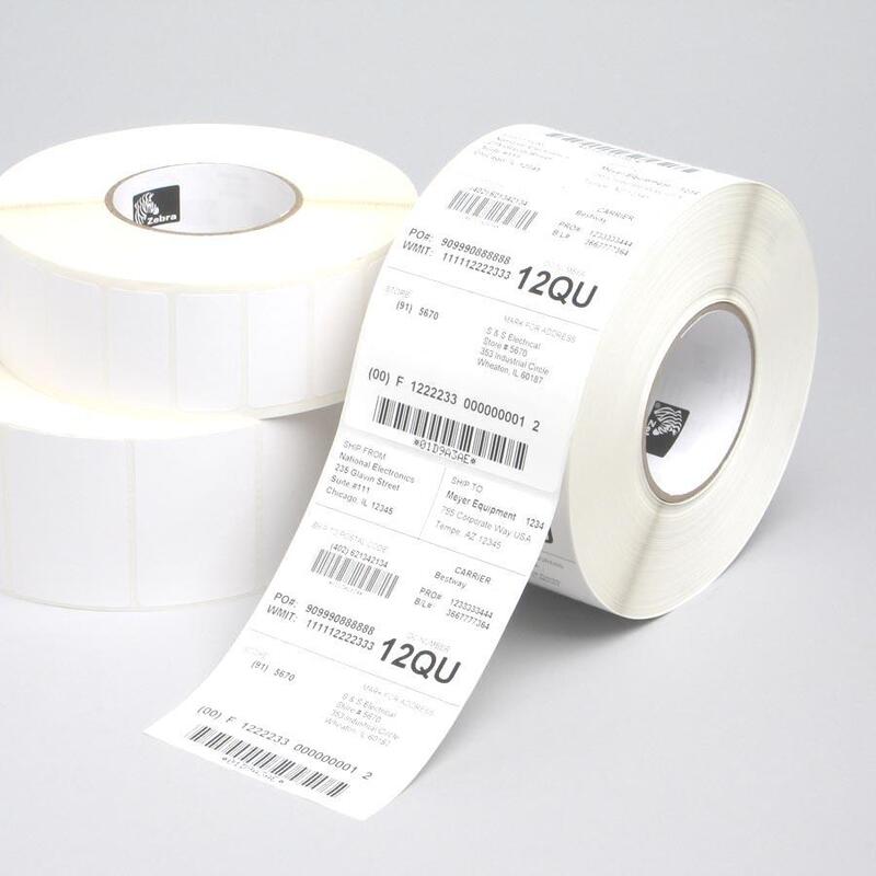 Zebra Z-Perform 1000t Papel 4608 Uds. 101.6 X 127 Mm