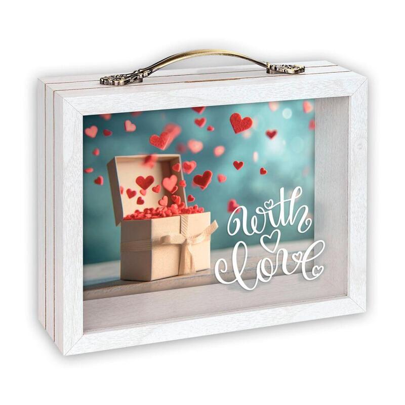 Zep Andy With Love        6,5x21 Holz/Glas Spardose        Rm1844