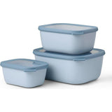 Zestaw 3 Misek Cirqula Prostokatna 750 1500 3000 Nordic Blue 106271015700