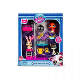 Zestaw Figurek Littlest Pet Shop G7 S3 Disco Z 3 Figurkami