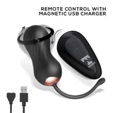 Zigzag Huevo Vibrador Con Control Remoto Usb Función Zigzageante Usb Silicona