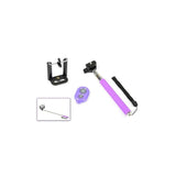 Ziron Selfie Stick Bluetooth Para Tablet & Smartphone. Violeta  Haz Tus Mejores Videos Y Fotos Con Este "Selfie Stick" Con Mando A Distancia Bluetooh. <Br>