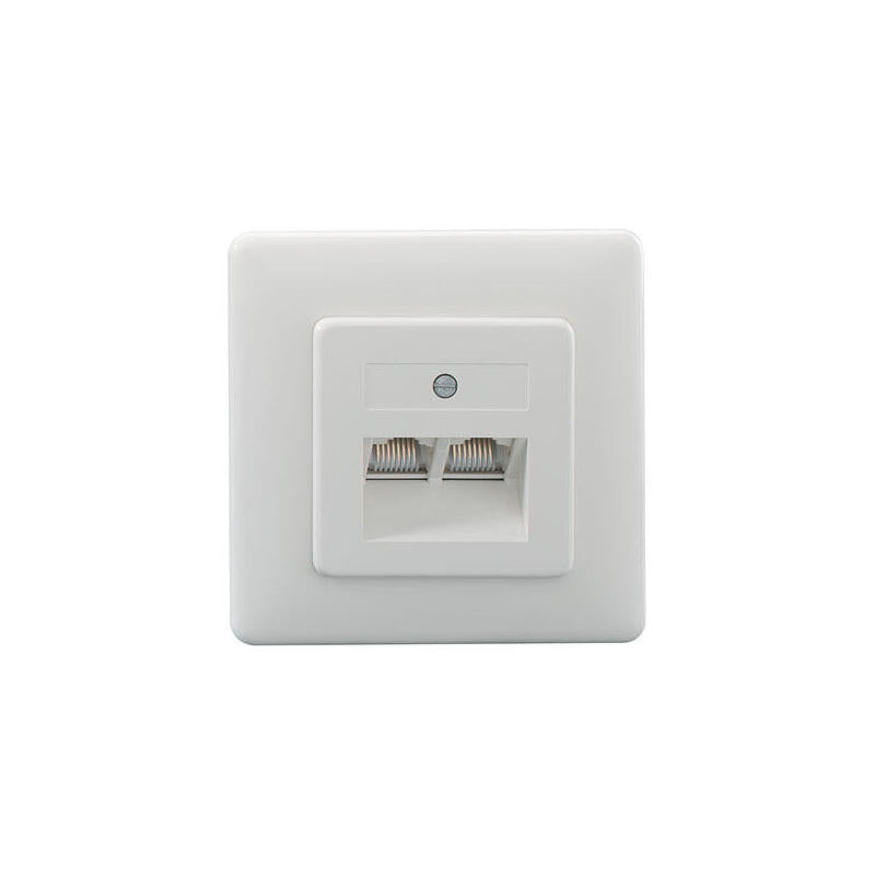 Zócalo De Conexión Rutenbeck Uae 8/8 (8/8) Up Blanco Puro