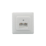 Zócalo De Conexión Rutenbeck Uae 8/8 (8/8) Up Blanco Puro