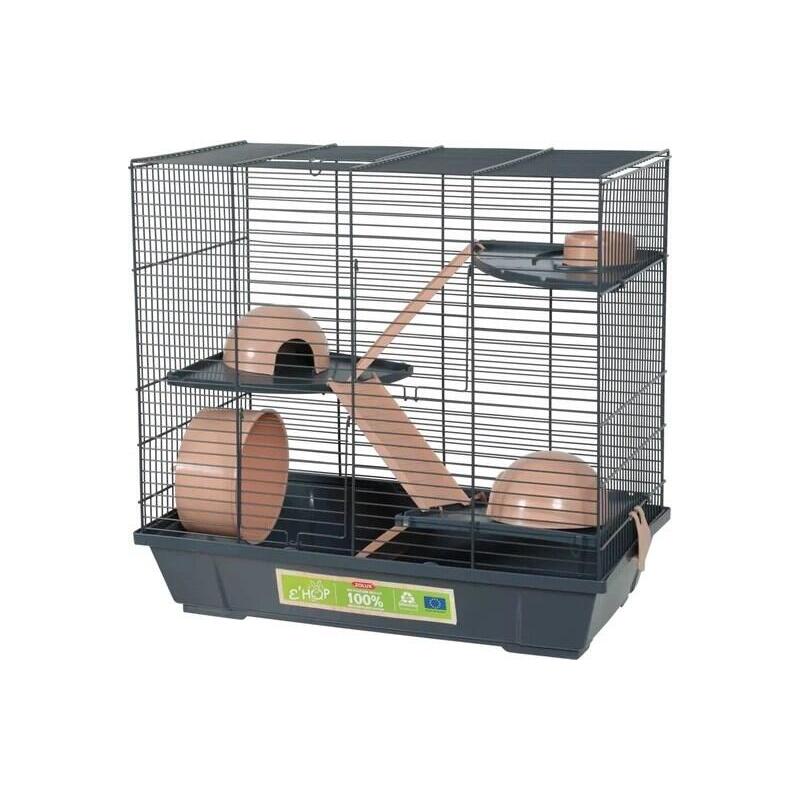 Zolux Jaula Ehop Para Hámster Triple 50 Cm - Rosa