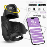 Zonte Masturbador Con Rotación Y Vibración Con App