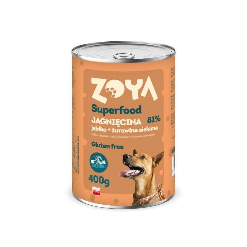Zoya Superfood Lamb - Comida Húmeda Para Perros - 400g