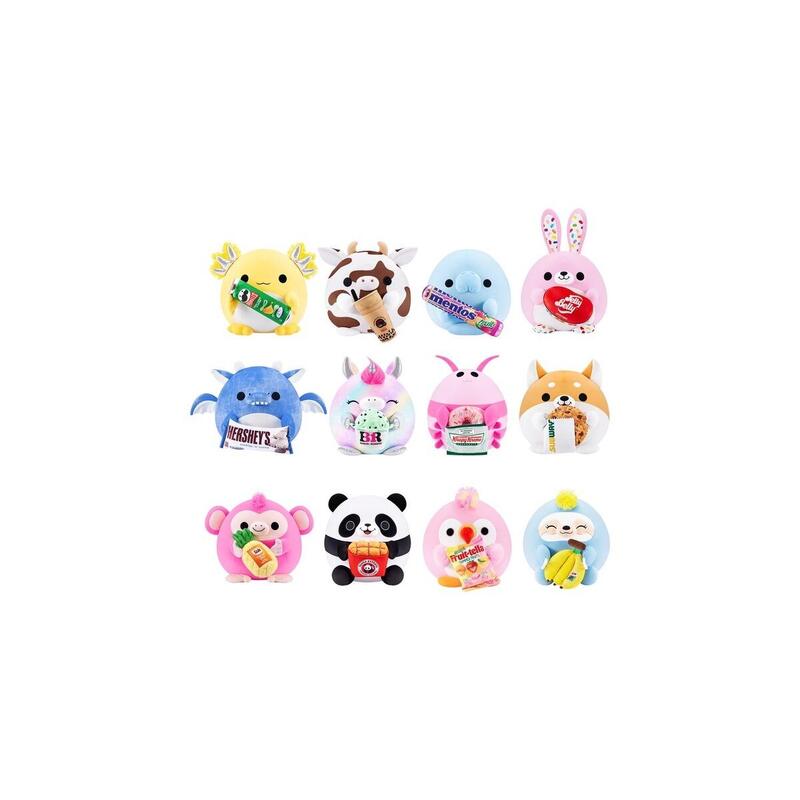 Zuru Snackles - Serie 2, Cuddly Toy 20 Cm, Artículo Ordenado, Una Figura 77605tq2