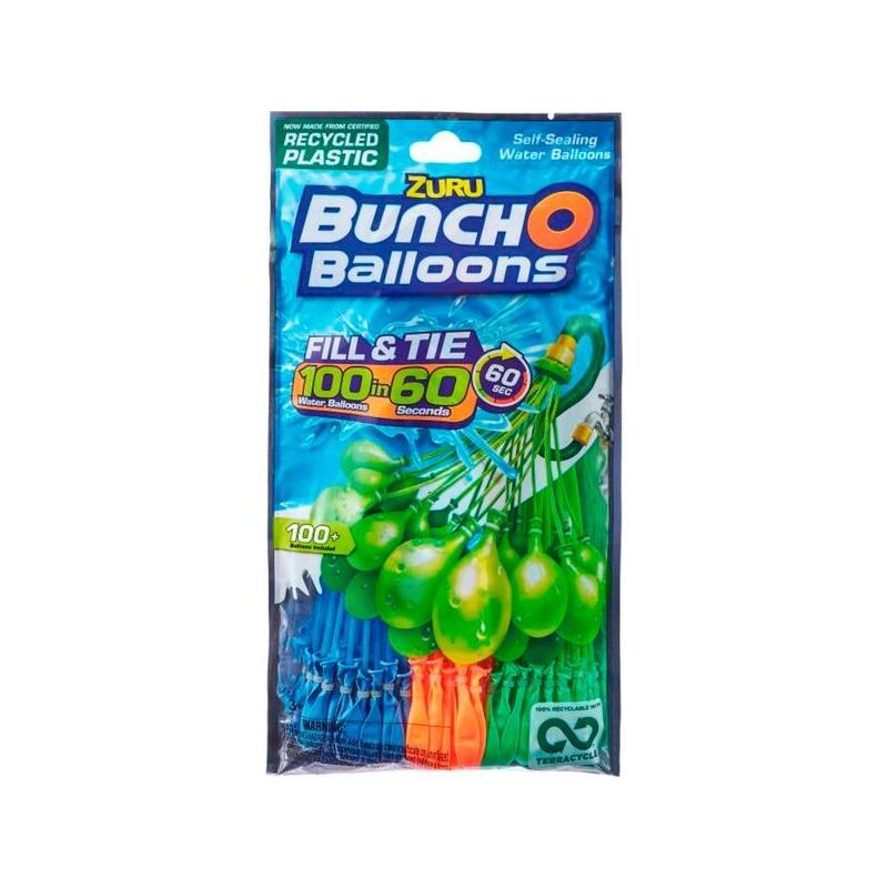 Zuru Bunch O Balloons Rapid Fill Juguetes Acuáticos Reciclados (Artículo Variado) 56288uq1