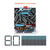 Zuru X-Shot Excel - Paquete De Recarga De 80 Dardos, Lanzador De Dardos 36589
