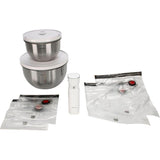 Zwilling Fresh&Save Bowl Vakuum Starter-Set 9.Tlg. Edelstahl