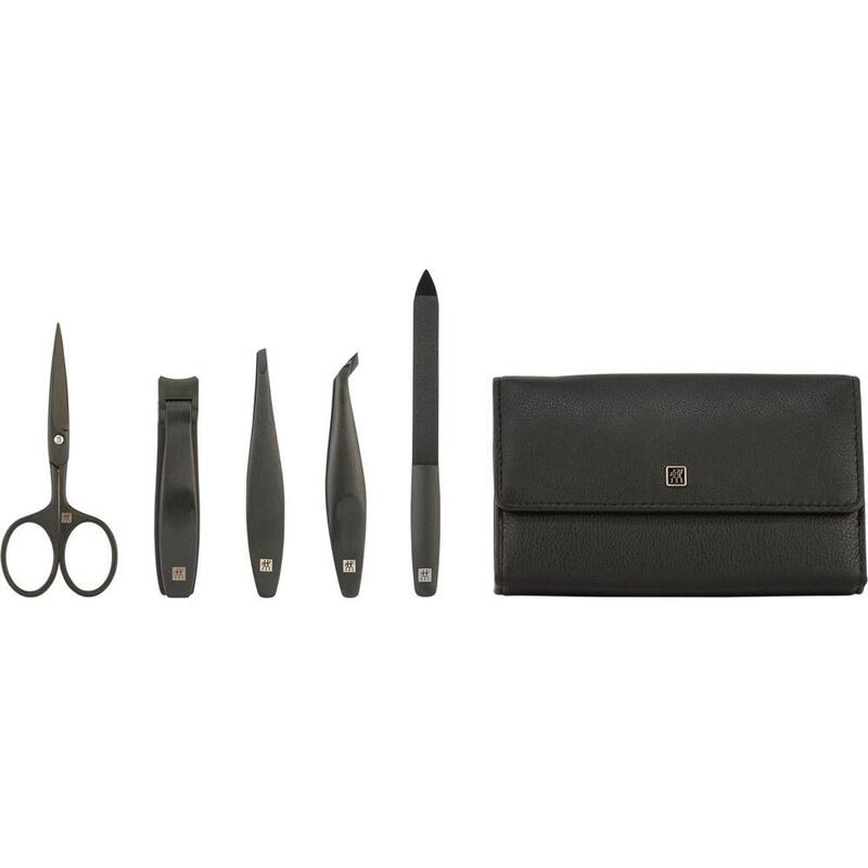 Zwilling Maniküre-Set Leder 5tlg. Schwarz