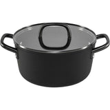 Zwilling Milano Stock Pot With Glass Lid 24 Cm, Black