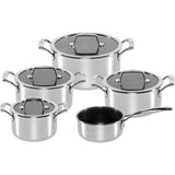 Zwilling Peak Kochtopfset 5-Tlg, 18/10 Edelstahl