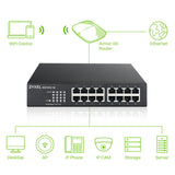 Zyxel Switch 16ptos 16x Ge Gs1100-16 V2