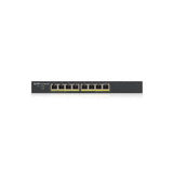 Zyxel Switch Gs1900-8hp, 8x Gigabit Poe Ports, Smart Managed