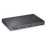 Zyxel Xgs2210-52, Switch Gestionado, L2, Gigabit Ethernet (10/100/1000), Montaje En Rack, 1u
