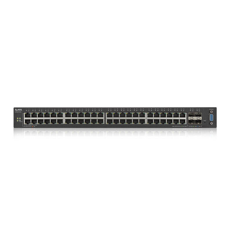 Zyxel Xgs2210-52, Switch Gestionado, L2, Gigabit Ethernet (10/100/1000), Montaje En Rack, 1u